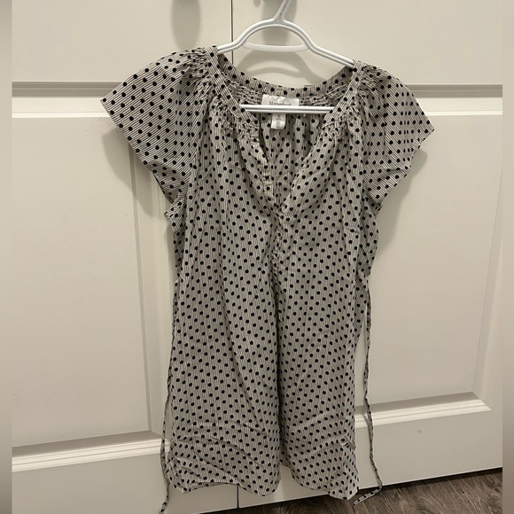 Motherhood Maternity Short Sleeve Blouse - Picture 3 of 4